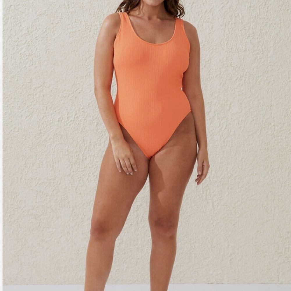 NWT COTTON ON
Women's Low-Back One-Piece Swimsuit size XL